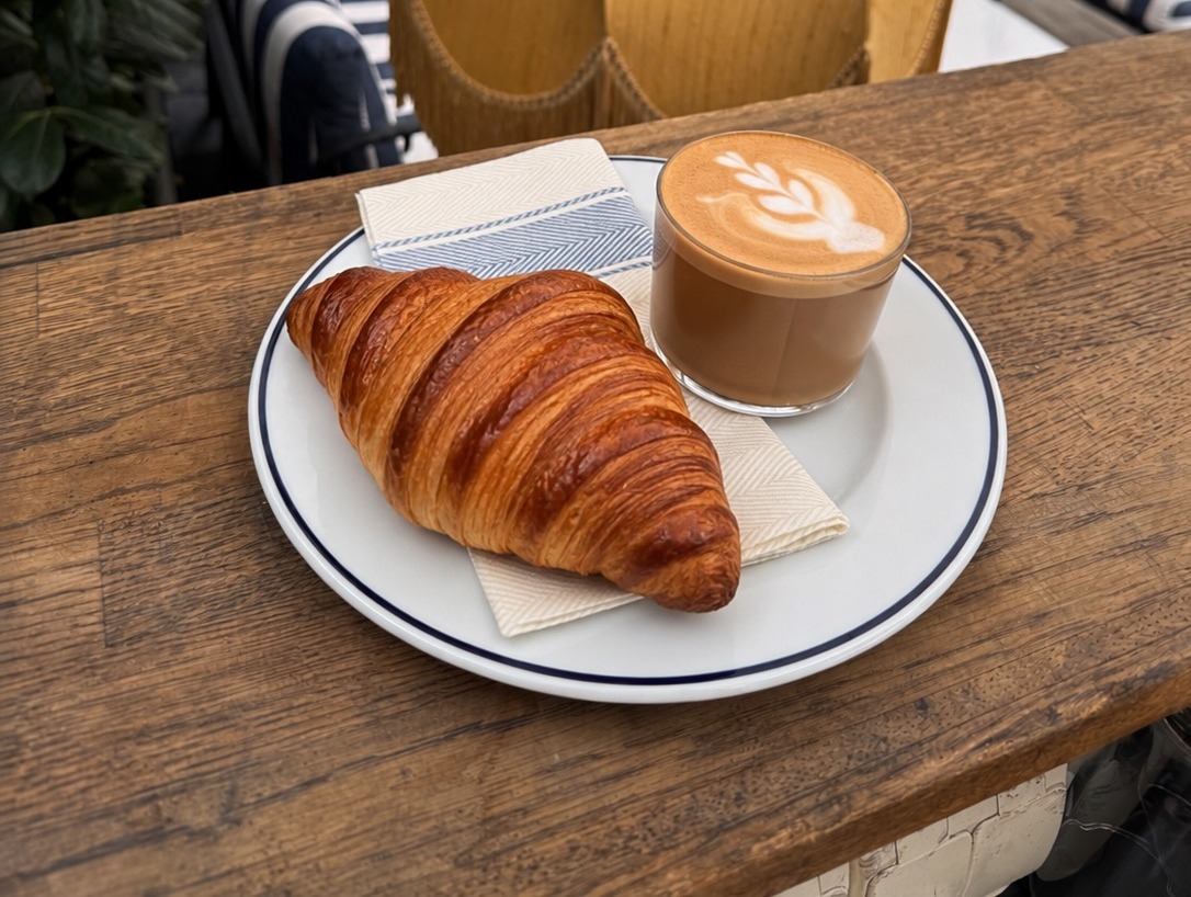 Kaffe & Croissant
